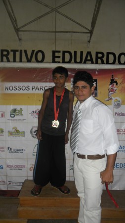 Atleta Cassio 1º Lugar