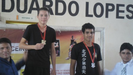 Atleta João 2º lugar